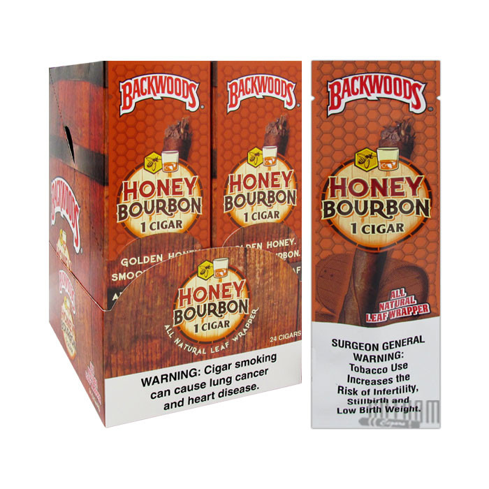 backwoods cigarillos honey bourbon