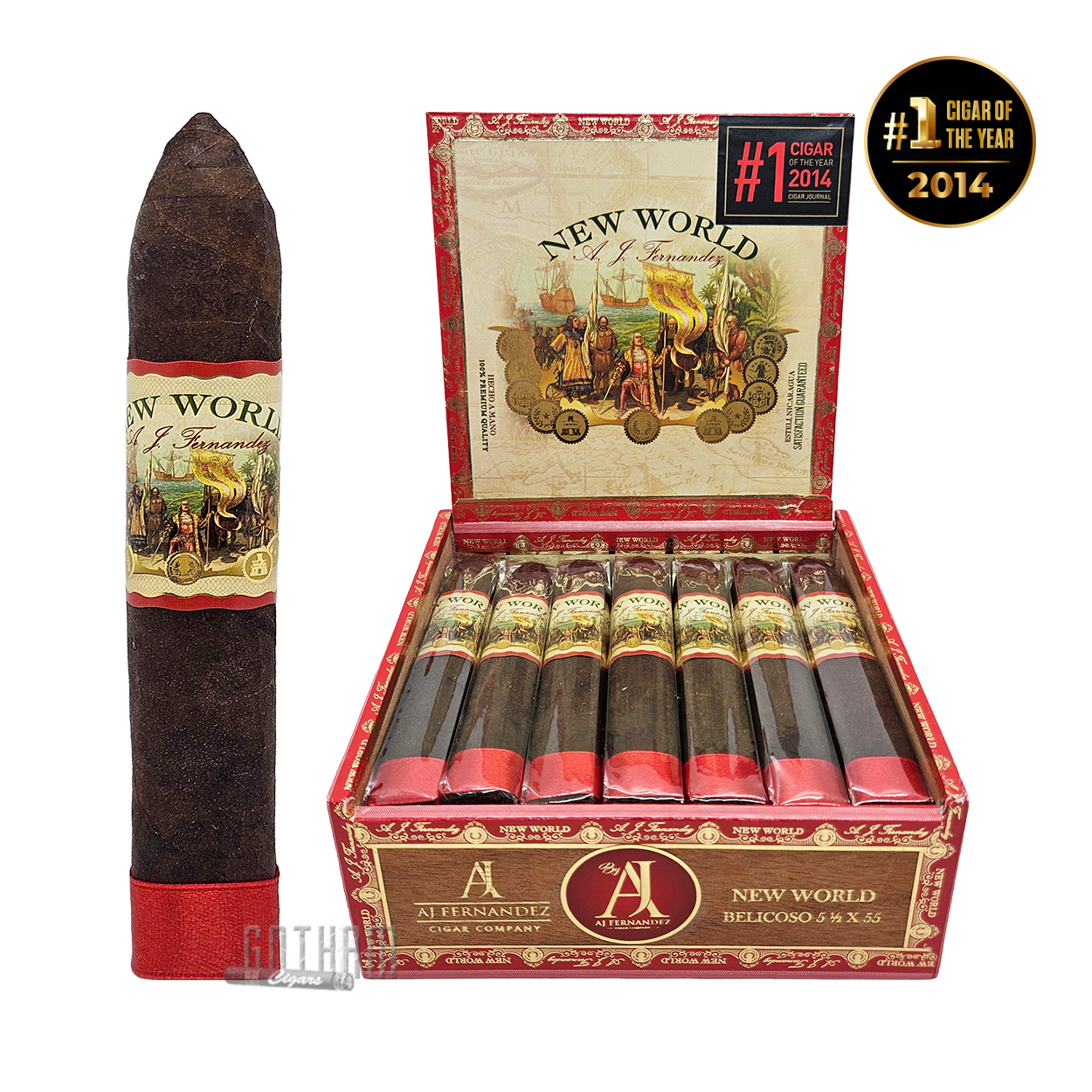 AJ Fernandez New World Belicoso | Premium Cigars