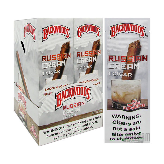backwoods cigarillos russian cream