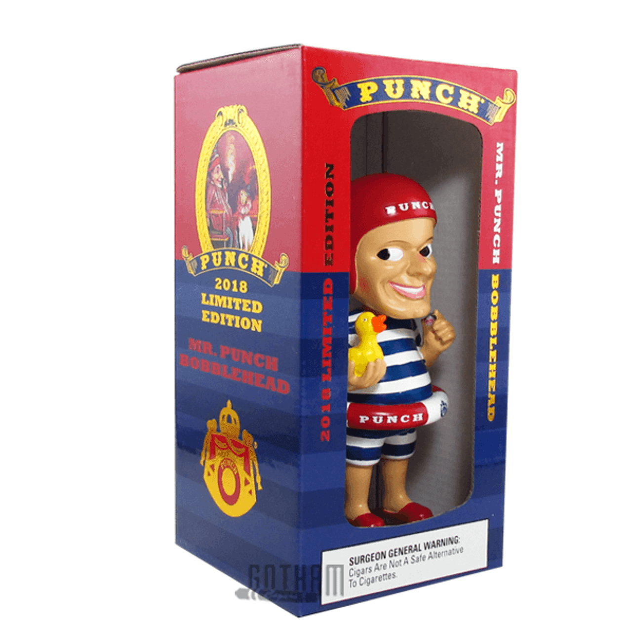 Limited Edition Mr. Punch Bobblehead 2018 Gotham Cigars