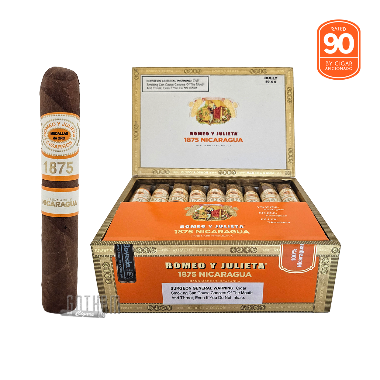 Romeo y Julieta 1875 Bully | Gotham Cigars