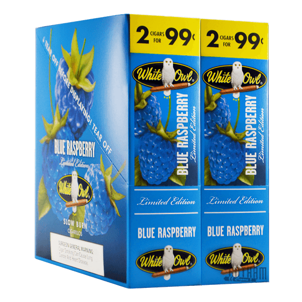White Owl Cigarillos Blue Raspberry Gotham Cigars