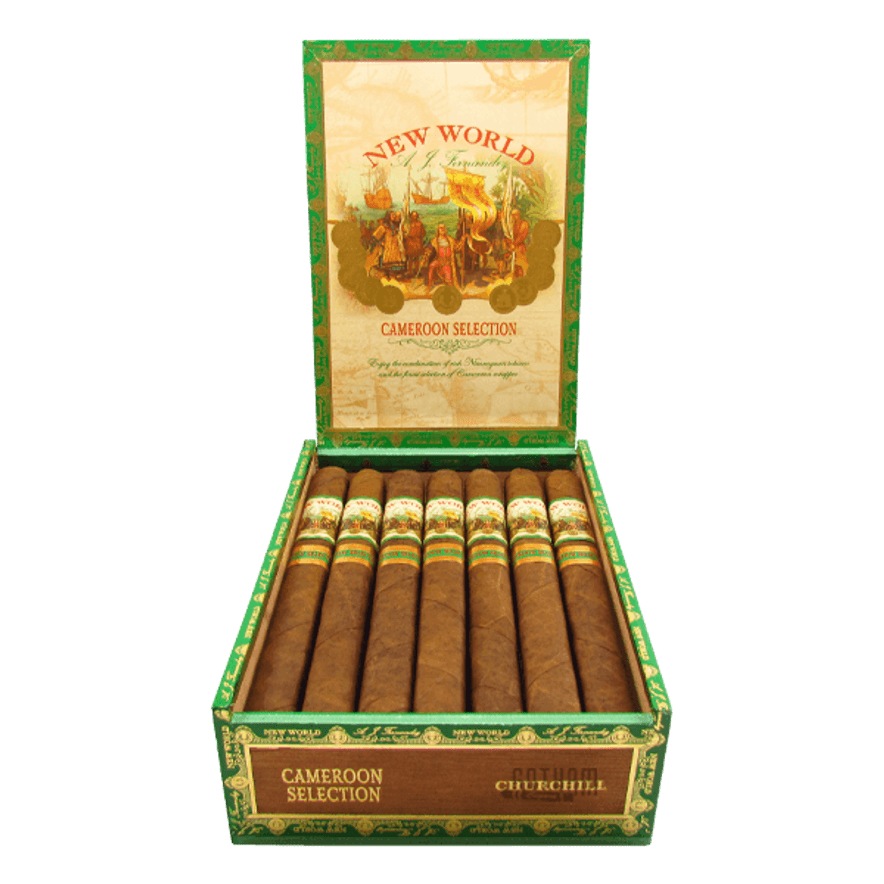 New World Cameroon Churchill Gotham Cigars