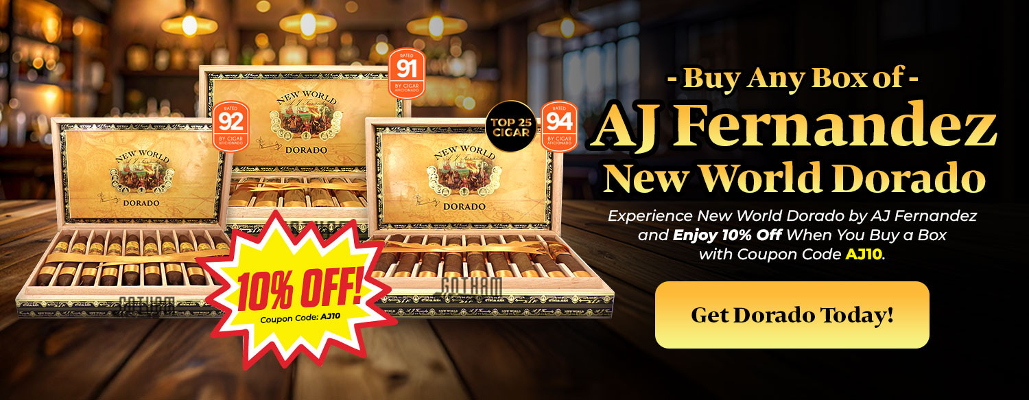 Buy Any Box of AJ Fernandez New World Dorado