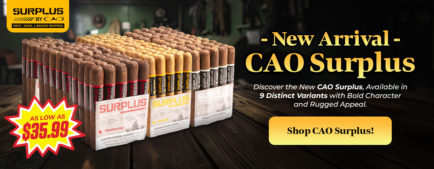 New Arrival CAO Surplus