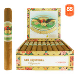 San Cristobal Elegancia Corona open box and stick