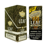 Swisher Sweets Leaf Dark Stout box and foilpack Swisher Sweets Leaf Dark Stout box and foilpack