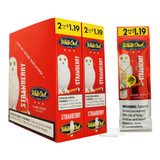 White Owl Cigarillos Strawberry box and foilpack