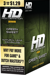 Good Times Cigarillos #HD Green Sweet Box Good Times Cigarillos #HD Green Sweet Box