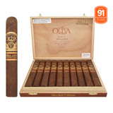 Oliva Serie V Melanio Double Toro Open Box and Stick