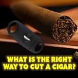 ​How to Cut Cigars. What is the right way to cut a cigar?