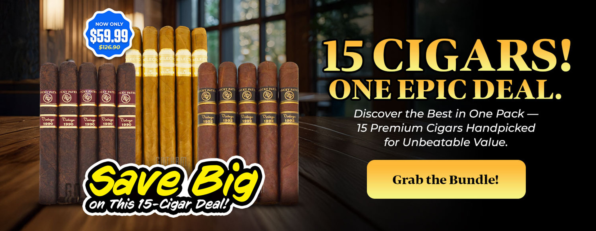 15 Cigar Super Bundle