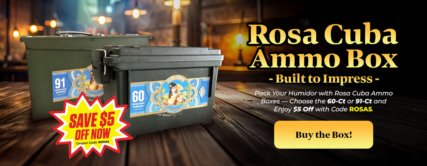 Rosa Cuba Ammo Box - Built to Impress.