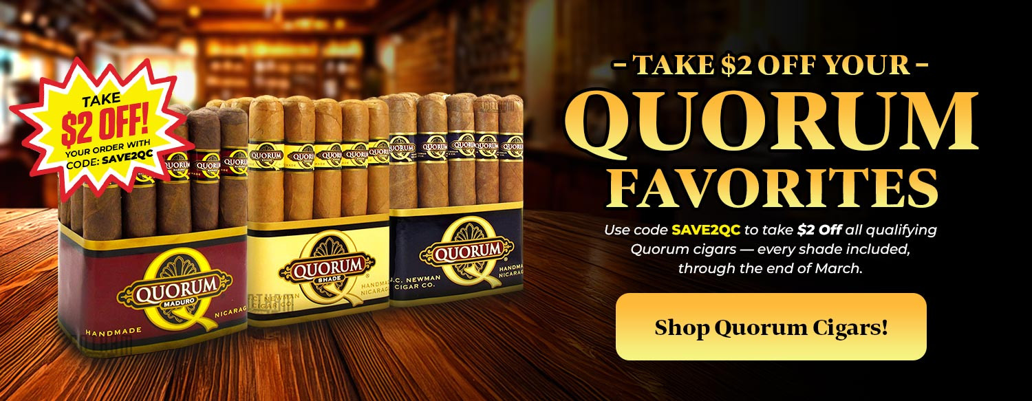 TAKE $2 OFF YOUR QUORUM FAVORITES