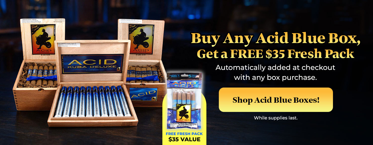 Free $35 fresh pack if you buy any Acid Blue Box! Buy now!