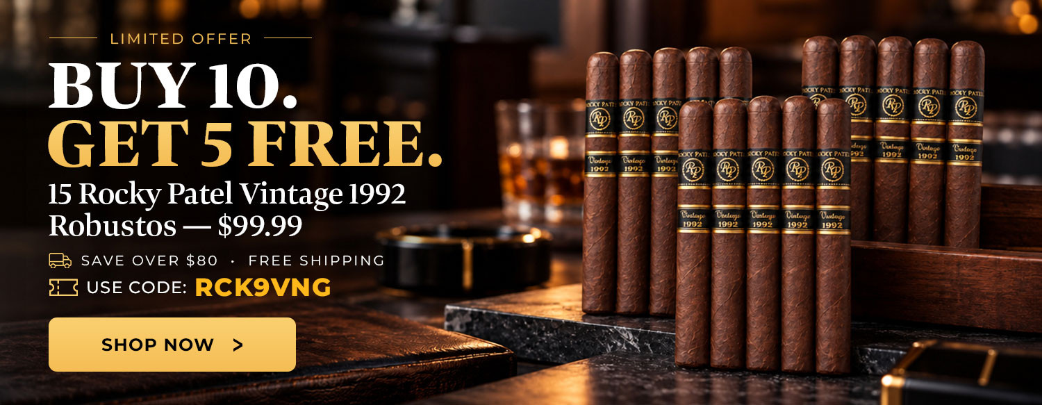Rocky Patel Vintage 1992 Robusto Mega Promotion!