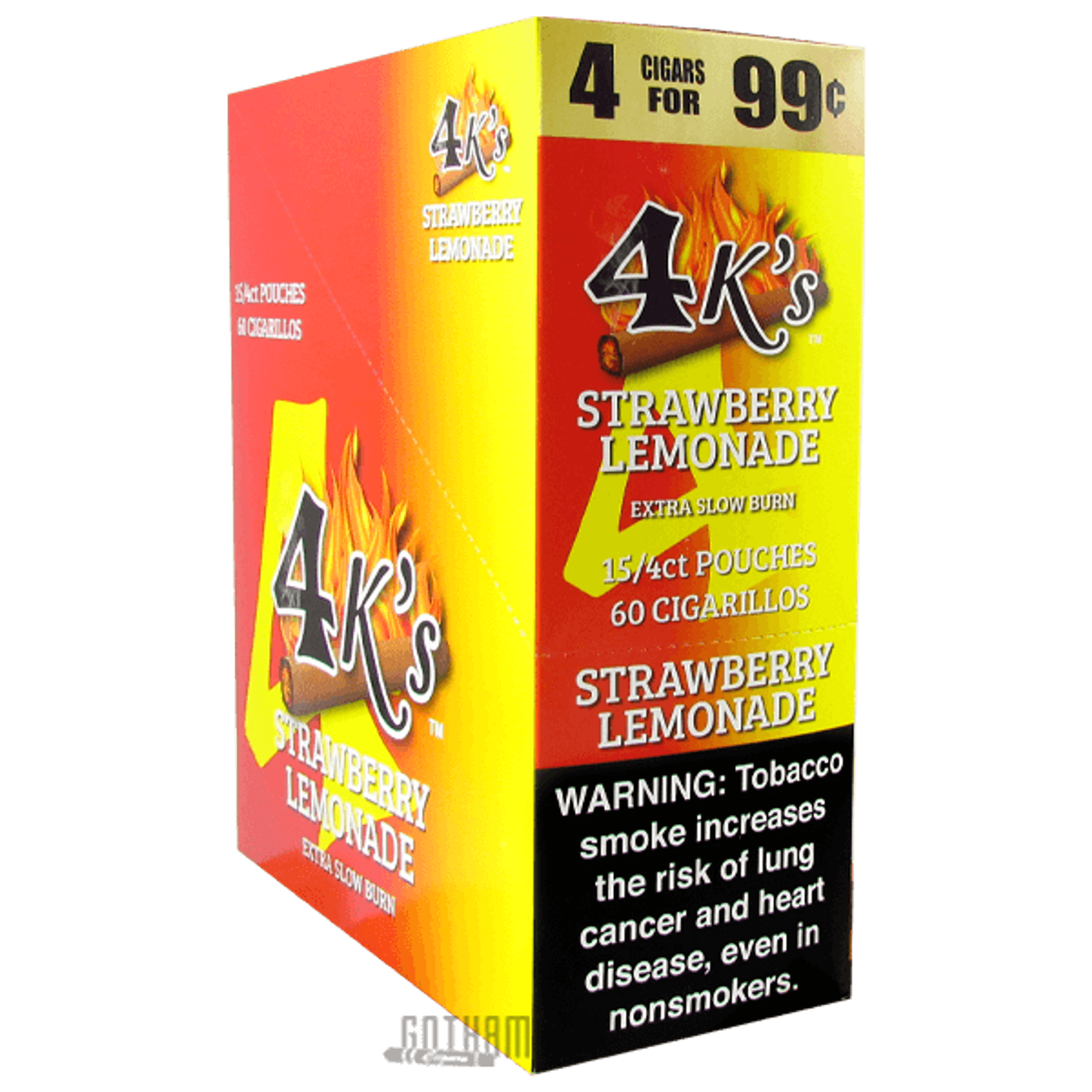 Good Times 4Ks Cigarillos Strawberry Lemonade Gotham Cigars