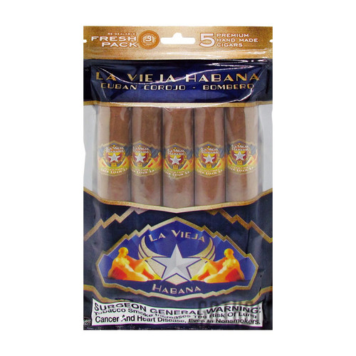 La Vieja Habana Cuban Corojo Bombero 5 Pack Humi Bag 
