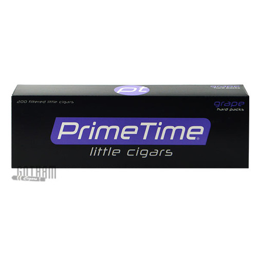 Prime Time Little Cigars Grape carton