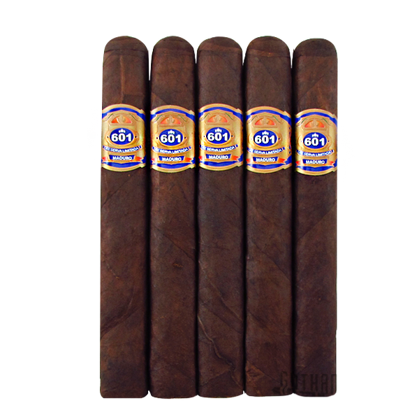 601 Blue Maduro Robusto 5 Pack