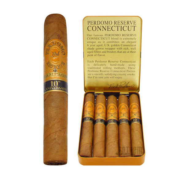 Perdomo Reserve Champagne 10th Anniversary Puritos