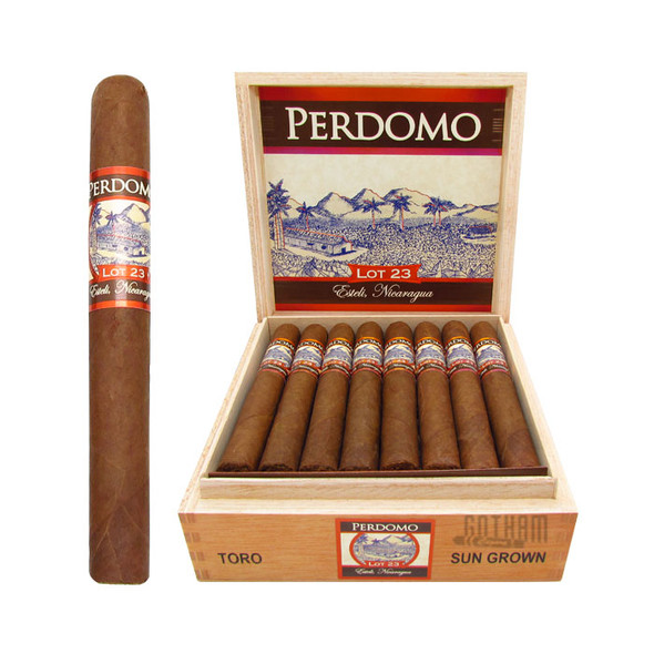 Perdomo Lot 23 Toro Sun Grown Open Box and Stick