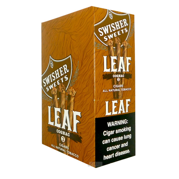 Swisher Sweets Leaf Cognac 10/3 Pouch box