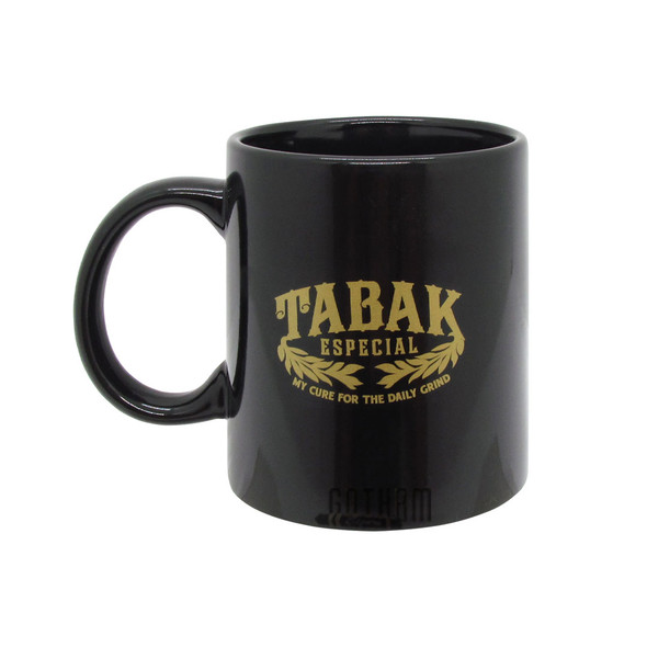 Tabak Black Ceramic Mug