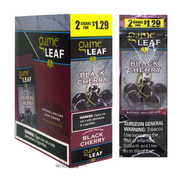 Game Cigarillos Black Cherry | Gotham Cigars