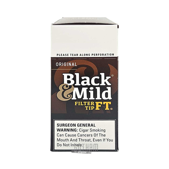 Black and Mild Filter Tip Front