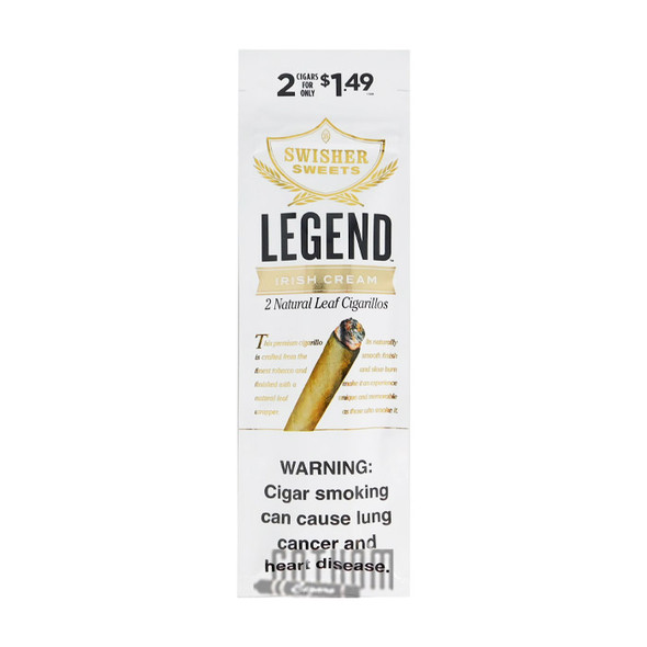 Swisher Sweets Legend Irish Cream foil pack