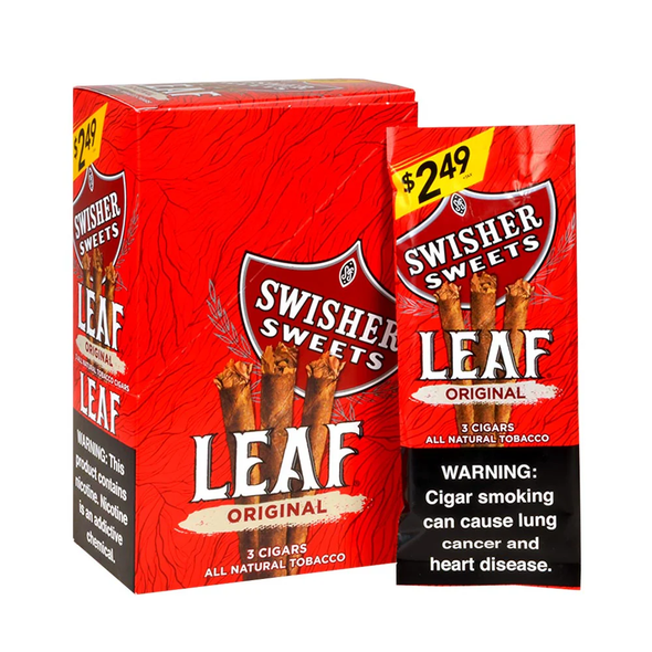 Swisher sweets leaf original box and foilpack
