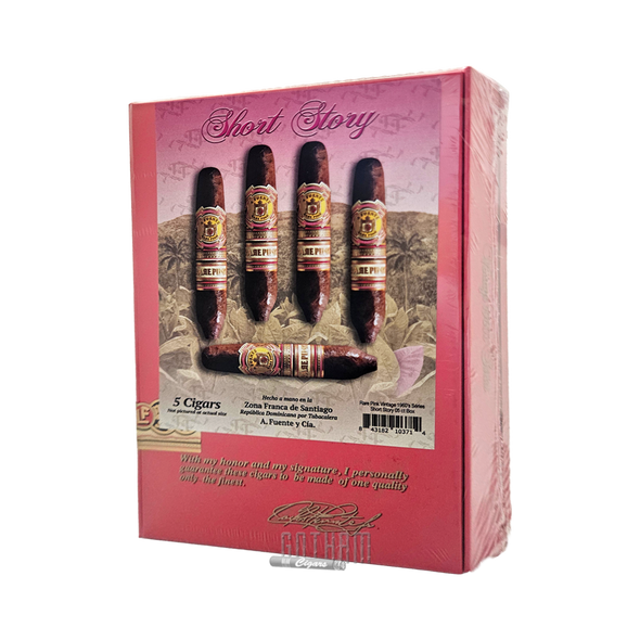 Arturo Fuente Rare Pink Vintage 1960's VS Short Story Box