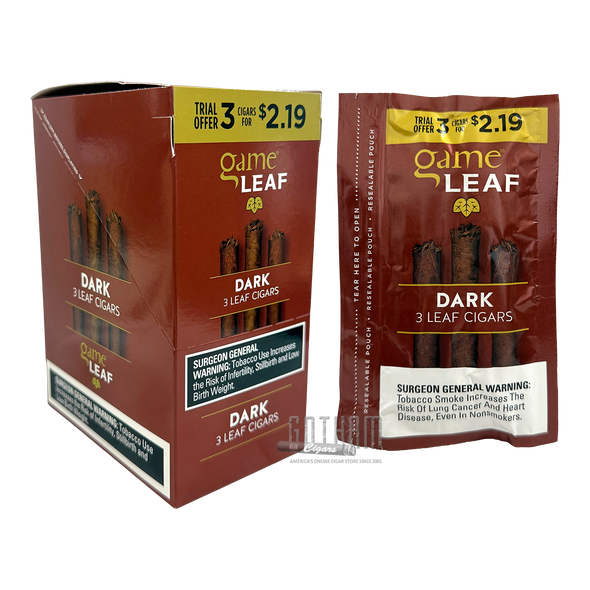 Garcia y Vega Game Leaf Dark - Box with Single Pouch