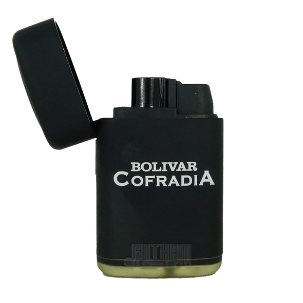 Bolivar Cofradia Single Flame Torch Lighter  open