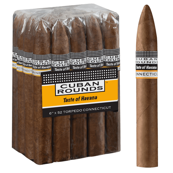  Cuban Rounds Connecticut Torpedo bundle and stick