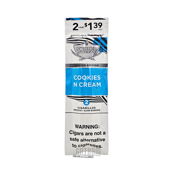 Swisher Sweets Cigarillos Cookies & Cream Pouch