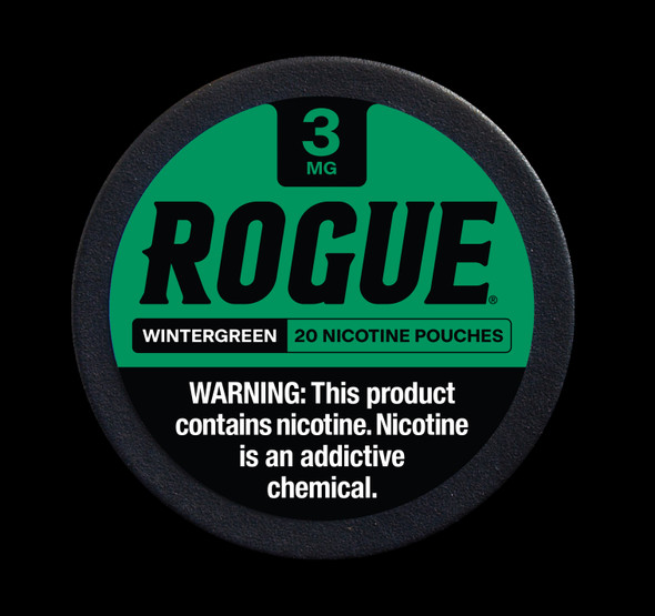 Rogue Nicotine Pouche 3mg: Wintergreen Can