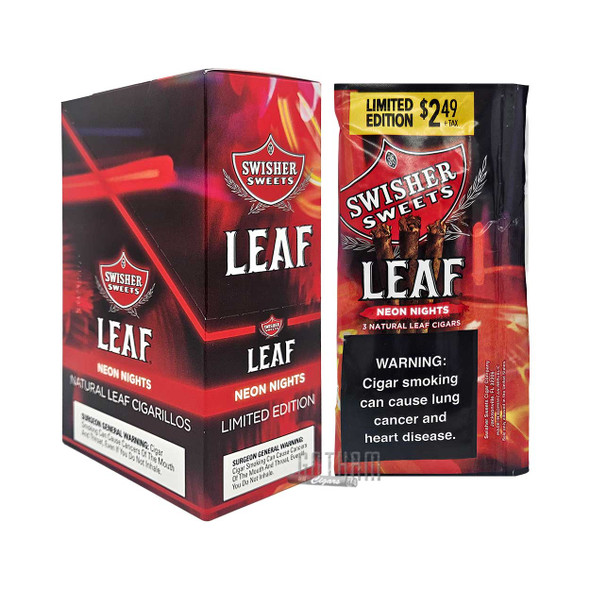 Swisher Sweets Leaf Neon Nights Box with Pouch
