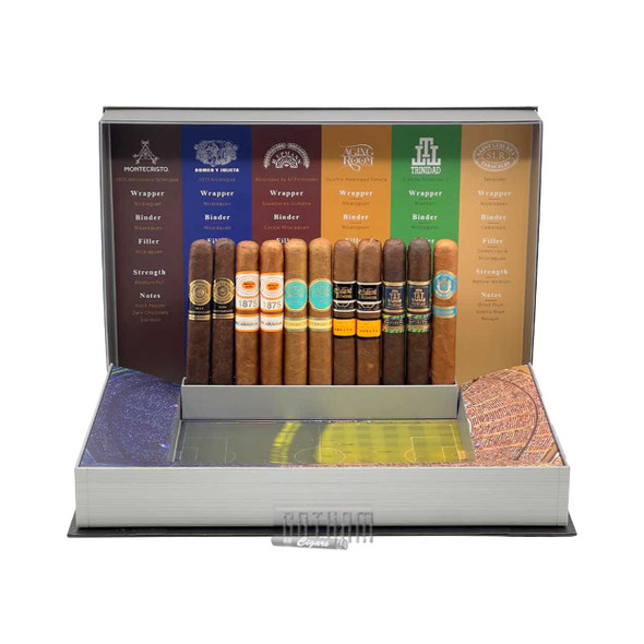 World Cup Cigar Sampler Box Open