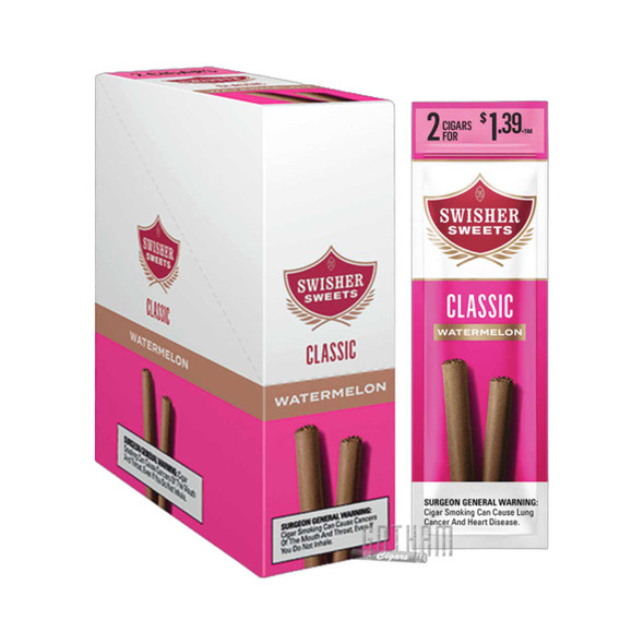 Swisher Sweets Cigarillos Watermelon Box with Single Pouch