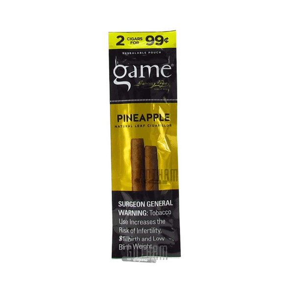 Game Cigarillos Pineapple - Single Pouch