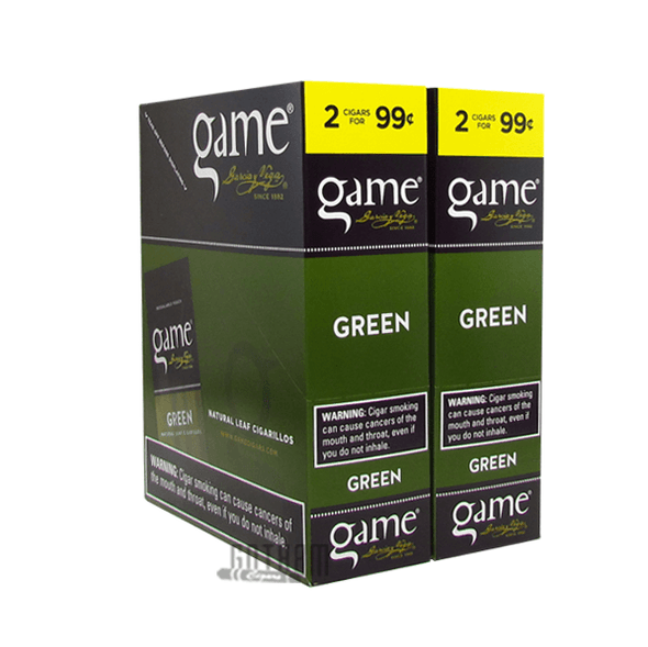 Game Cigarillos Green Box