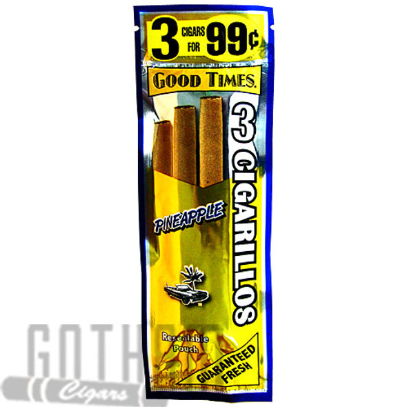 Good Times Cigarillos Pineapple Pouch foilpack