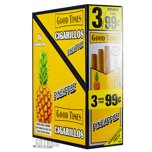 Good Times Cigarillos Pineapple Pouch upright