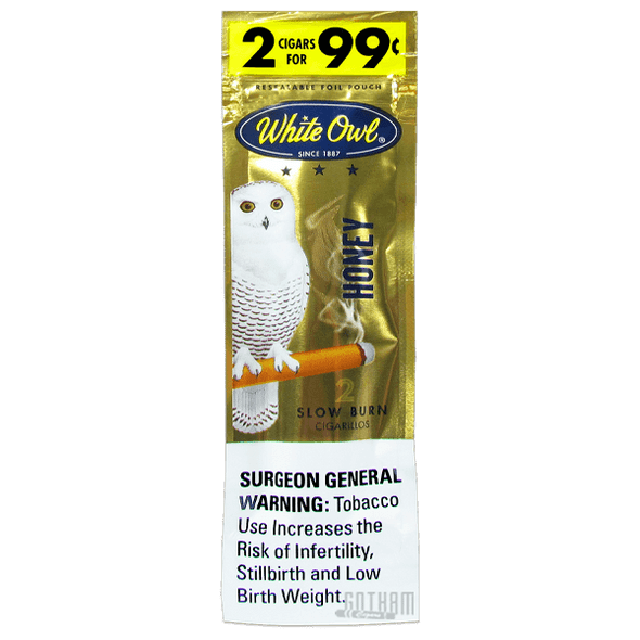 White Owl Cigarillos Gold Pack