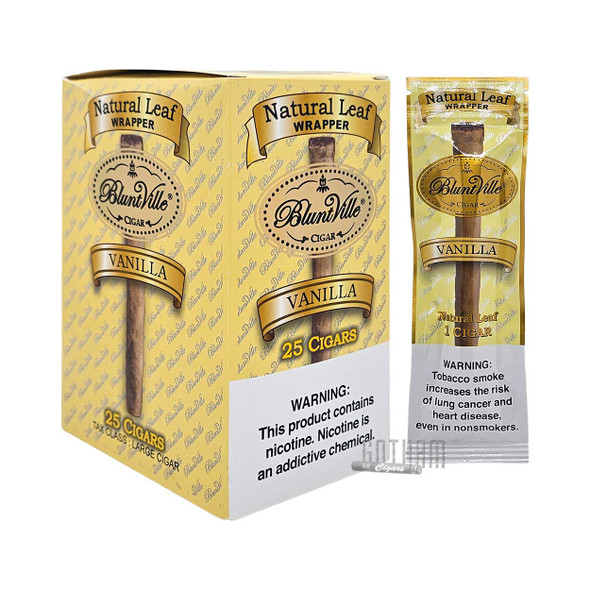 Bluntville Vanilla Box and Pouch