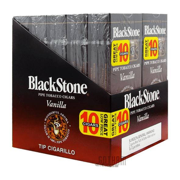 Blackstone Tip Cigarillo Vanilla Box