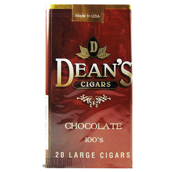 Dean's Large Cigars Chocolate 100  pack