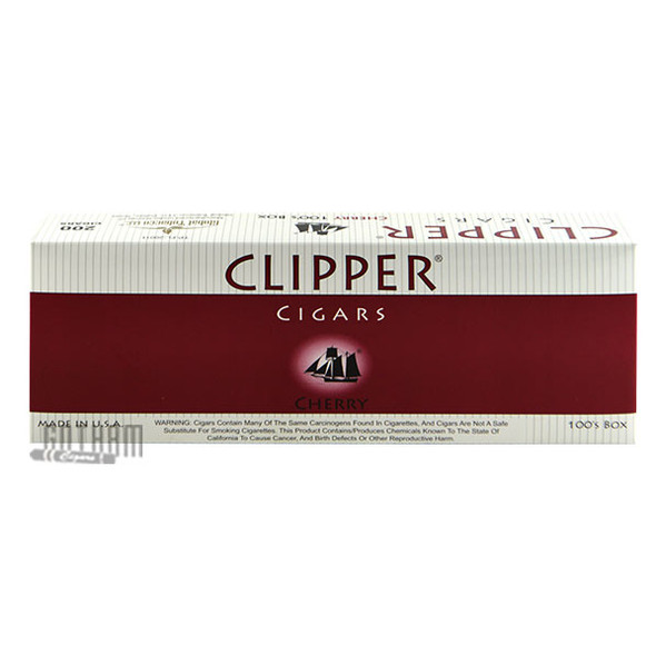 Clipper Filtered Cigars Cherry 100's carton